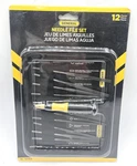 General Tools 707475 Needle File Swiss Pattern Set, 12-PC Black New Ships Free. Fixed Price $25.79.