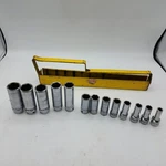 Mac Tools Usa 13PC Metric 6MM-19MM XD6 3/8" Drive Deep Socket Set Tray (no 7MM). Fixed Price $99.99.