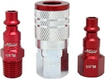 "colorfit By Coupler & Plug Kit (m-style, Red) 1/4"" Npt, (3-PIECE)" (S-303. Fixed Price $13.93.