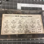 Partial Set Of Ace Carbon Brush In Case (LPW16H). Fixed Price $74.99.