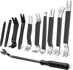 11 Pcs Autotrim Removal Tool Kit, Metal Pry Fastener Remover Bar. Fixed Price $21.99.