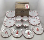 Euro Ceramica Winterfest Piece Dinnerware Set WFT-12000 Open Box. Fixed Price $39.64.