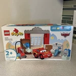 Lego Duplo Disney Pixar Cars Mcqueen's Visit To Doc's Garage Building Set 10456. Fixed Price $20.00.