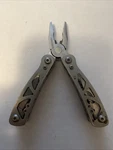 Husky-tools-mini-multiool-pliers-knife-file-screwdriver-scissors-ruler-keychain. Fixed Price $6.99.
