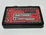 Craftsman Sears Usa G 29PC 3/8 Drive Sae Metric Socket Ratchet Set New Nos. Fixed Price $79.99.
