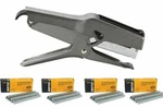Stanley Bostitch B8 Heavy Duty Plier Stapler (gray) With Boxes Of 1/4" Staples. Fixed Price $44.99.