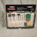 Craftsman 923660 Rotary Tool Accessory Kit Polishing Grinding Multicolor. Fixed Price $25.00.