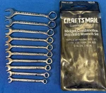 Craftsman 42319 Midget Combination Wrench Set Sae 10 Pcs Usa Made. Fixed Price $19.79.