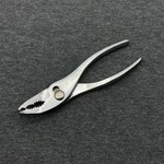 Vintage Challenger 3207 Thin Curved Nose Slip Joint 6.75" Pliers Usa. Fixed Price $15.00.