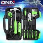 39PCS Household Hand Kit Screwdriver Pliers Hammer Hex Keys Toolbox Green. Fixed Price $22.49.