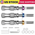 3PCS 7 Pin Advanced Tubular Tool Set For Padlock Hook Seal Pick Puller. Fixed Price $24.98.