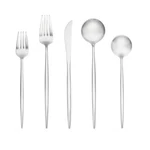 Skandia Zephyr Mirror - 20 Piece Flatware Set, Service 4, Forged. Fixed Price $114.99.