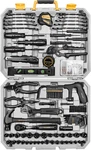 218-PIECE Household Tool Kit With Plier, Screwdrivers, Sockets & Case. Fixed Price $133.99.