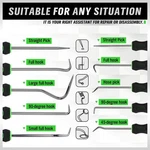 Swanlake 10PCS Pick And Hook Set, Tool For Car Auto Oil Seal/o-ring. Fixed Price $28.39.
