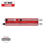 48-22-9360MILWAUKEE Tool 3PC 1/4 Inch Drive Locking Extension Set. Fixed Price $77.62.