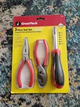 Greatneck 3 Piece Tool Set. Fixed Price $20.00.