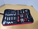 Hyper Tough 43-PIECE Auto Tool Kit Complete Set Good Condition. Fixed Price $30.00.