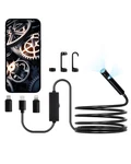 Vevor Dual Lens Borescope Endoscope Camera For Android Ios & 10FT Snake Cable. Fixed Price $21.83.