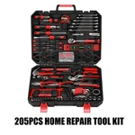 205 Pieces Home Repair Kit, General Household Set With Plastic Toolbox. Fixed Price $69.99.