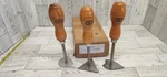 Crown Tools 3 Piece Shave Hook Set Made In Sheffield England. Fixed Price $54.98.