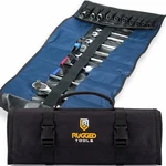 32 Pocket Tool Roll Organizer Wrench Socket Pouch Up Storage Bag Rugged. Fixed Price $14.99.