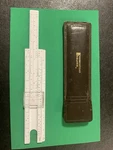 Slide Rule + Case / Denmark (diwa) No 601-1 (preowned) Nice! (logo Homestead. Fixed Price $20.00.