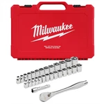 48-22-9088MILWAUKEE Tool 29PC 3/8" Drive Metric & Sae Ratchet And Socket Set Wit. Fixed Price $121.25.