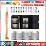 25 In 1 Repair Tool Set Screwdriver Wallet Kit For Macbook Pro Smart Phones. Fixed Price $5.20.