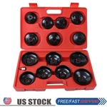 16PCS Oil Filter Wrench Set Cup Type Removal Tool Socket Kit 1/2" 3/8" Adaptor. Fixed Price $22.99.