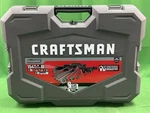 Craftsman 154-PIECE Gunmetal Chrome Mechanics Set Standard Sae/metric Sock (E11). Fixed Price $215.00.