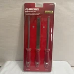 Husky Multi-purpose File 3-PIECE Set, Red H3PCFS. Fixed Price $15.00.