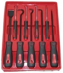 Atd 9PC Scraper + Large Mini Pick & Hook Set #8424. Fixed Price $46.49.