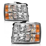 Chevy Silverado Headlights Assembly For 2007 2008 2009 2010 2011 2012 2013 Ch.... Fixed Price $161.38.