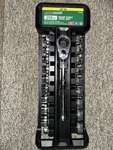 Masterforce 3/8" Drive Go-thru Sae/metric Mechanic's Tool Set 20 Piece. Fixed Price $20.00.