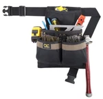 Clc Custom Leather Craft PK1836 5 Pocket Framer's Nail & Tool Bag Poly Web Belt. Fixed Price $34.49.