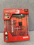 Craftsman CMHT68133 Ratcheting T-handle Wrench Set, 20 Piece, New. Fixed Price $29.97.