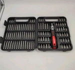 Husky 101 Piece Ratcheting Screwdriver And Bit Set W/ Case Pre-owned Hardly Used. Fixed Price $21.69.