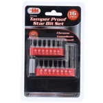 Iit 16PC Tamper Proof And Star Bits T5-T50 Set Tools 65920. Fixed Price $9.98.