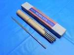 12PC New Nicholson 6 1/4" #0 Barrette Swiss Pattern Needle File Checkered Handle. Fixed Price $65.09.