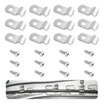12PCS Brake Line Clamp With Screw Set,stainless Steel 1/4" C.... Fixed Price $11.79.