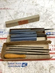 Lot Of 13 Nicholson 6" Files Flat Square 3-SIDE Round ED4U 3295. Fixed Price $39.99.