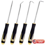 4-PIECE Hand Tools Precision Hook Pick Set Automotive Car Wire Plug O-ring Fuses. Fixed Price $14.99.