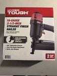 Hyper Tough 16-GAUGE 2-1/2" Straight Finish Naile, New. Fixed Price $29.99.