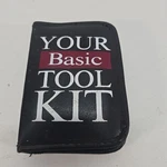 Your Basic Tool Kit Screwdriver & Socket Set In Zippered Case. Fixed Price $10.88.