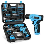 Set 139 Piece Cordless Drill Driver Household Diy Thatool Toolbox. Fixed Price $154.99.