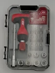 Ace 18 Piece Mini T-driver Ratchet Set. Fixed Price $19.99.