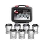 Powerbuilt Wheel Bearing Locknut Socket Set, 7 Piece Remover Tool Kit, Rounde.... Fixed Price $116.57.