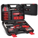 Arucmin 51-PIECE Red Set, Home Kit With Toolbox Piece,. Fixed Price $49.99.