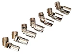 Snap On Tools New Piece 3/8" Drive 6 Point Sae Deep Swivel Socket Set 207FSU. Fixed Price $229.95.