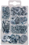 Hillman 591521 Small Flat And Lock Washer Assortment, 270-PACK Zinc. Fixed Price $19.77.